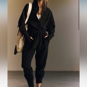 FP Movement free people Training Day Jumpsuit black XS